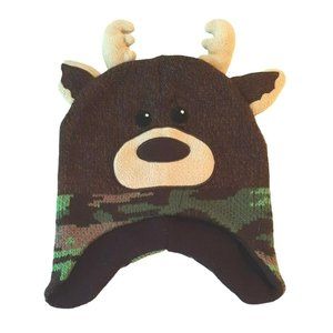 Healthtex Child's Moose Winter Hat Cap Camo 2-5T